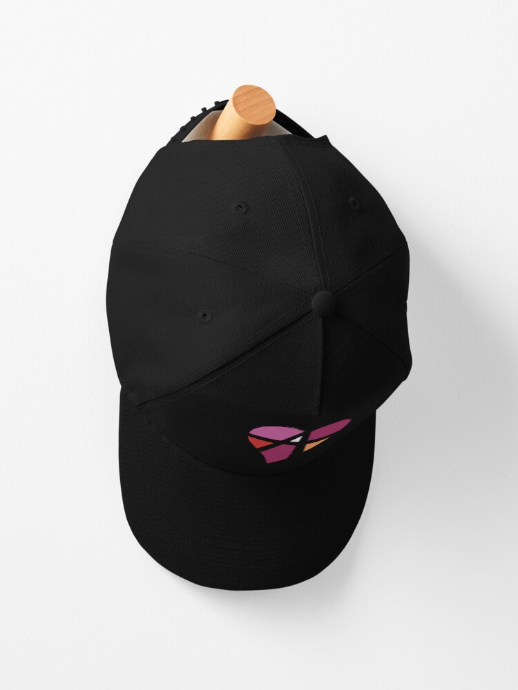 Alternate view of Lesbian Relationship Anarchy Heart (White) Cap