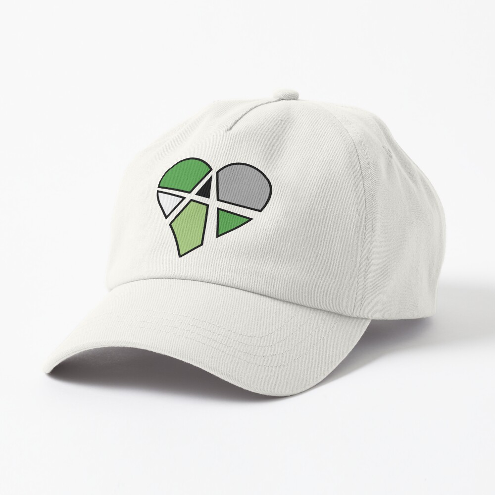 Aromantic Relationship Anarchy Heart (Black) Cap