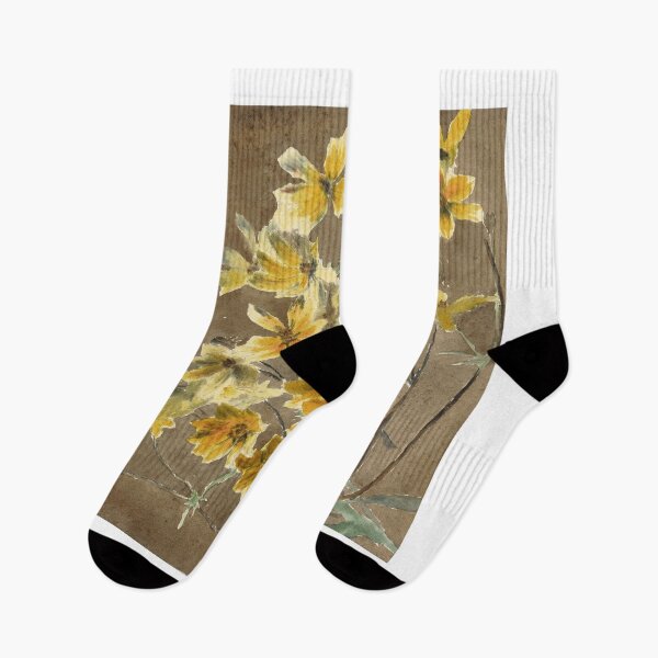 Item preview, Yellow Flower Vintage artwork (Digitally enhanced) designed and sold by debjaynedesign.