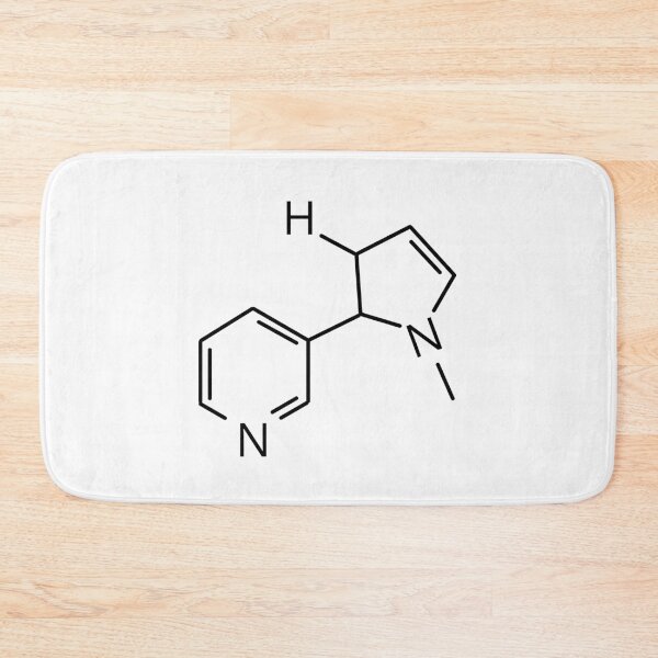 Item preview, Nicotine - Neurotransmitter, Mental Health, Psychology, Happiness, Brain, Neuron, Smoking, Vaping designed and sold by jadedscientist.