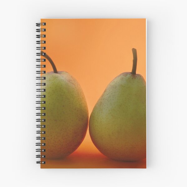 Item preview, two pears on orange background designed and sold by olena2552.