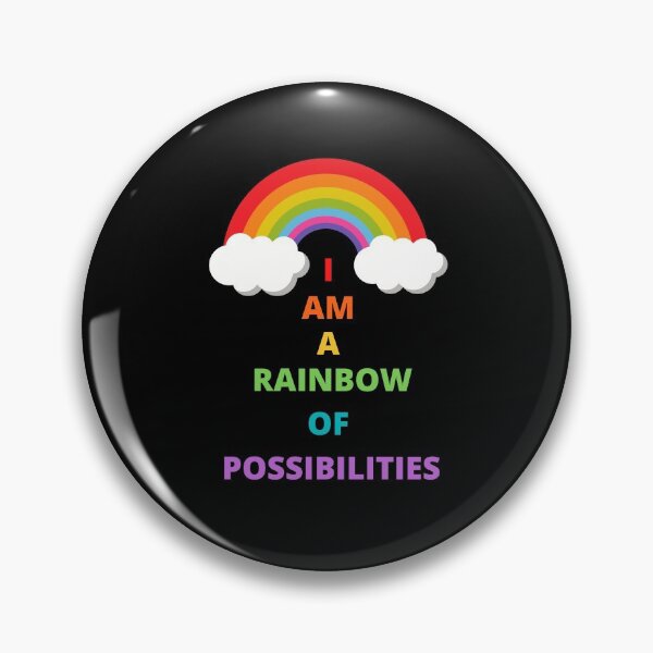 Item preview, You are a rainbow of possibilities i am we are funny rainbow lover multicolor  designed and sold by Petartist.
