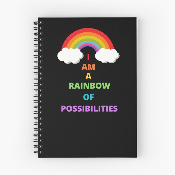 Item preview, You are a rainbow of possibilities i am we are funny rainbow lover multicolor  designed and sold by Petartist.