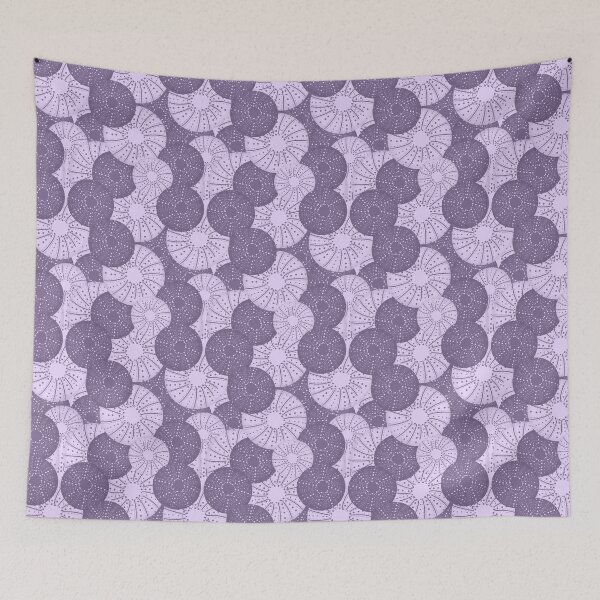Item preview, Purple Urchin Pattern  designed and sold by Krystal  Thomas.