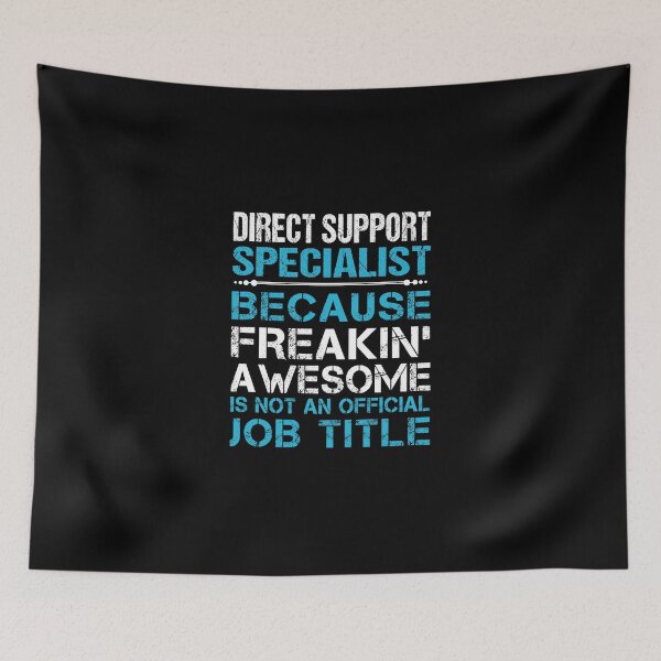 Item preview, Direct Support Specialist T Shirt - Freaking Awesome Gift Item Tee designed and sold by hinettiker.