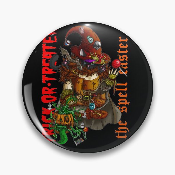 Item preview, Trick or treat, the spell caster,  designed and sold by Hauntedtshirts.