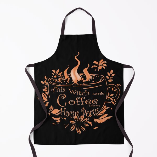 Item preview, Kawaii Halloween FUNNY this witch needs coffee before any hocus pocus Gift designed and sold by KiraSpace.