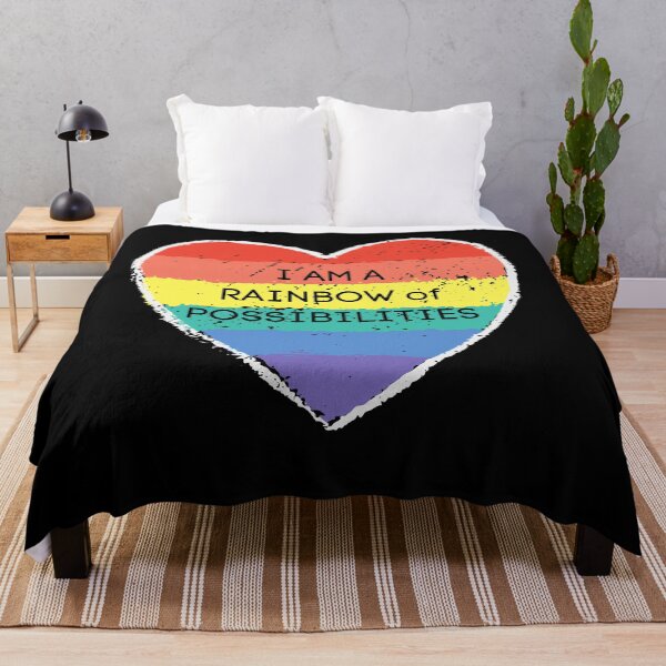 Item preview, You are a rainbow of possibilities i am we are funny rainbow lover multicolor  designed and sold by Petartist.