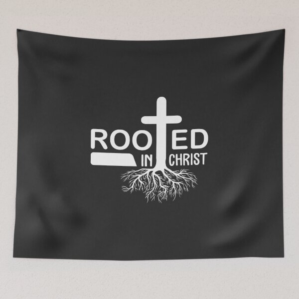 Item preview, Christian Design - Rooted in Christ designed and sold by simplydesignart.