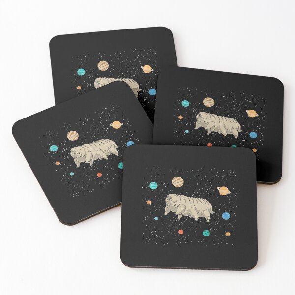 Aperçu de l'œuvre Cadeau Microbiologiste Tardigrade dans l'Espace créée et vendue par tibblau.
