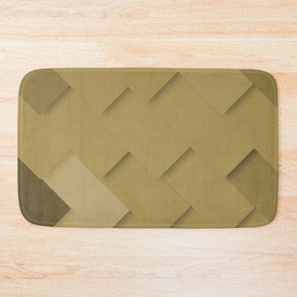 Item preview, Sandstone yellow pattern, layered like shingles, tiles or those paint swatches you just cannot choose from! designed and sold by Alice-Mills.