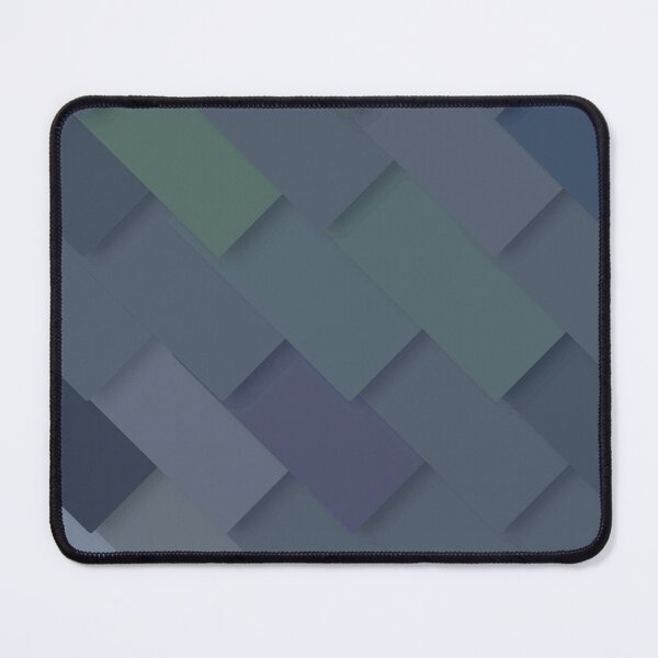 Item preview, Blue and teal pattern, layered like shingles, tiles or those paint swatches you just cannot choose from! designed and sold by Alice-Mills.
