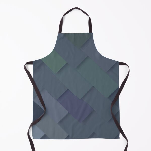 Item preview, Blue and teal pattern, layered like shingles, tiles or those paint swatches you just cannot choose from! designed and sold by Alice-Mills.