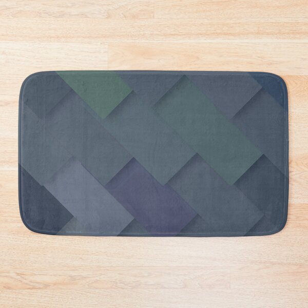 Item preview, Blue and teal pattern, layered like shingles, tiles or those paint swatches you just cannot choose from! designed and sold by Alice-Mills.