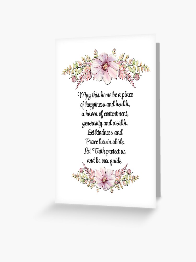 Contentment Card Blank
