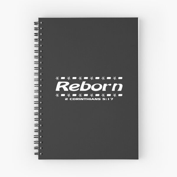 Item preview, Christian Design - Reborn - 2 Corinthians 5 verse 17 designed and sold by simplydesignart.