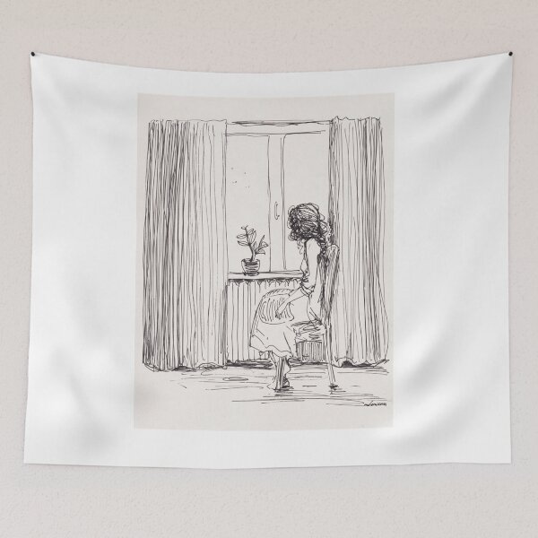 Item preview, pop art mdenisova beautiful girl Premium designed and sold by VictorBohm.