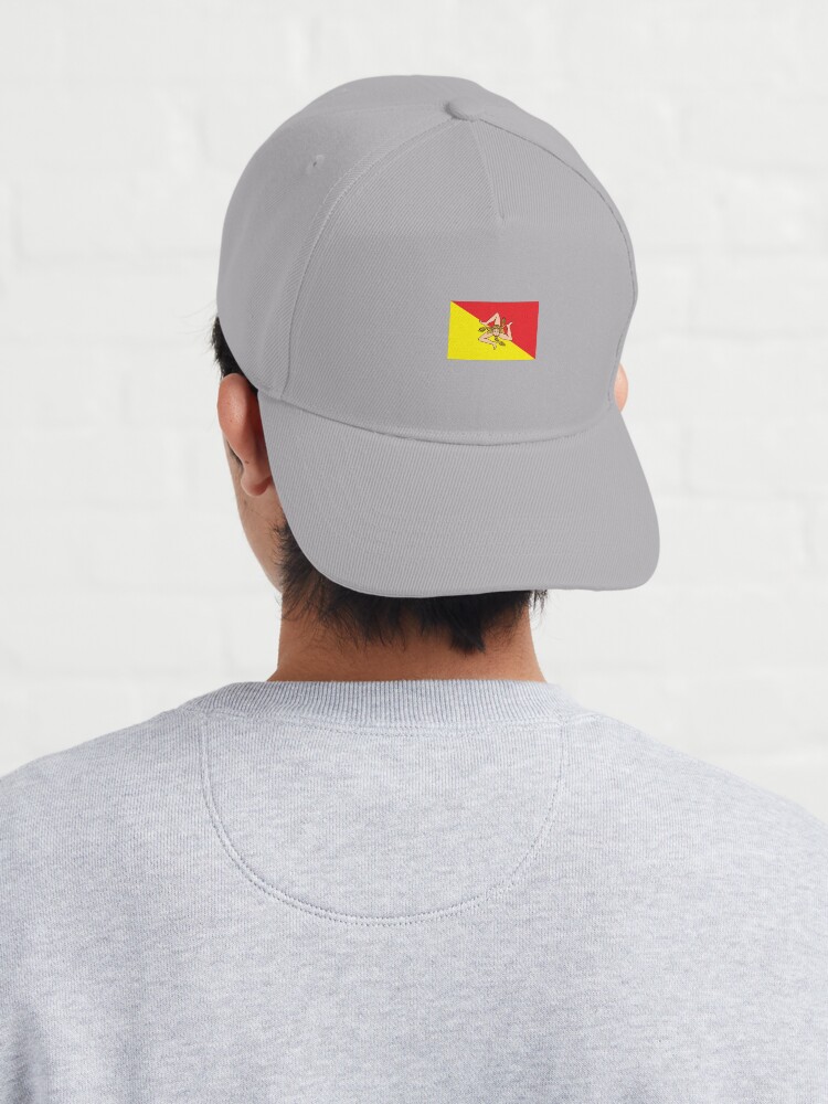 Alternate view of Sicilian Flag Cap