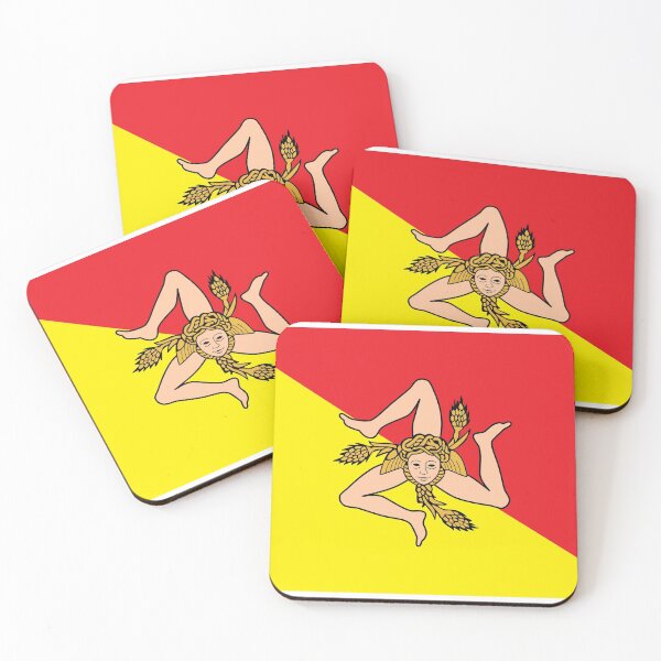 Item preview, Sicilian Flag designed and sold by ItaliaStore.