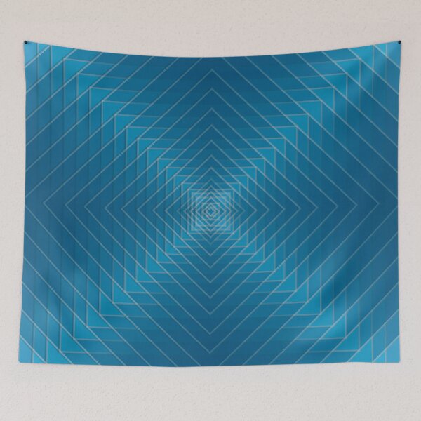 Item preview, Translucent Box within a Box in Shades of Blue designed and sold by Neil Feigeles.