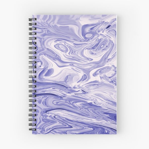 Item preview, Endpaper Marbling #1- Blue designed and sold by Albrithr.