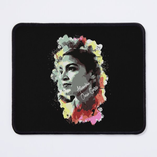 Item preview, Alexandria Ocasio-Cortez Watercolor Painting Art T-Shirt designed and sold by wymanlynna.