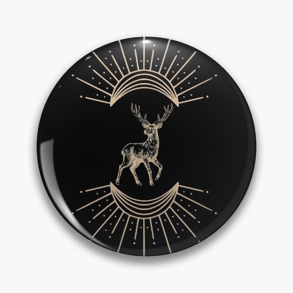 Item preview, Deer in the Sun designed and sold by Ink-and-Thread.