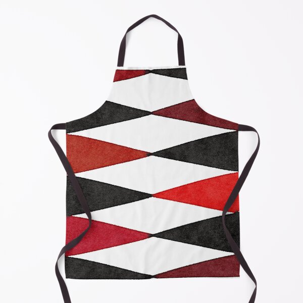 Item preview, Retro Harlequin Pattern in Red, White and Black, perfect for throw pillows and cushions. designed and sold by Alice-Mills.