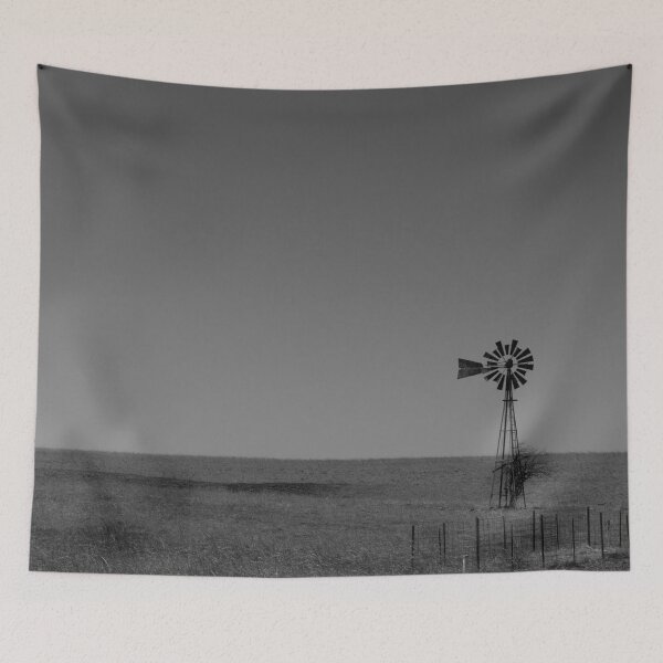 Item preview, Country Windmill- Black and White designed and sold by Albrithr.