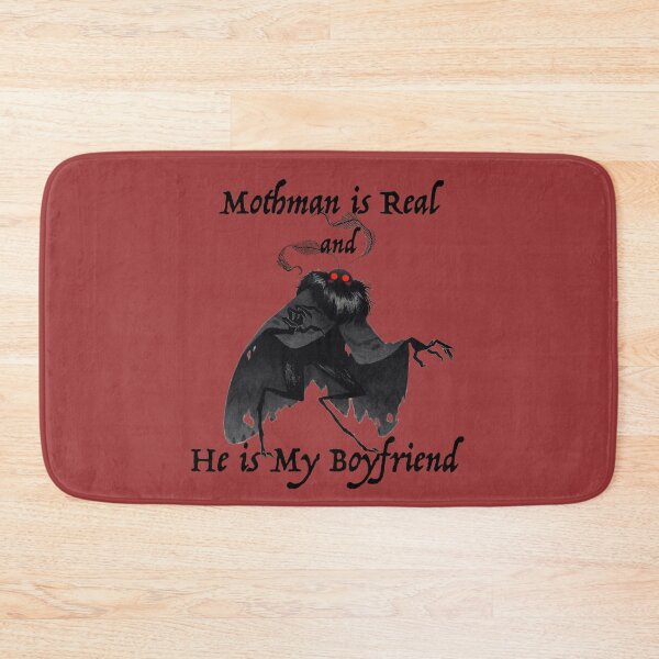 Item preview, Mothman is My Boyfriend designed and sold by ThneedToKnow.