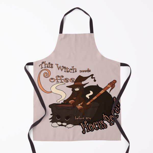 Item preview, Kawaii Halloween FUNNY this witch needs coffee before any hocus pocus Gift designed and sold by KiraSpace.