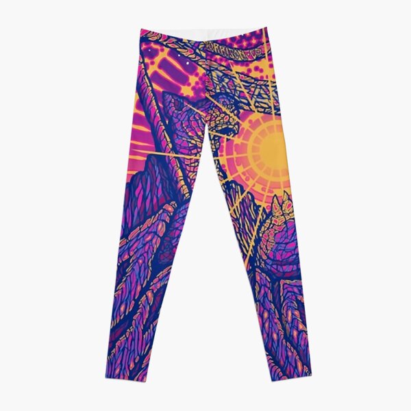 Hippie Yoga Pants, Psytrance Leggings, Psy Yoga Pants, Festival