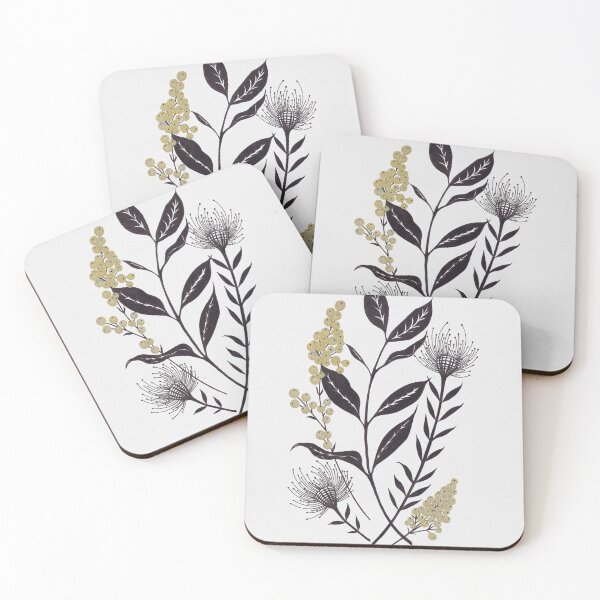 Item preview, Bontanical V, wildflowers, spring, nature, flowers, illustration designed and sold by KookiePixel.