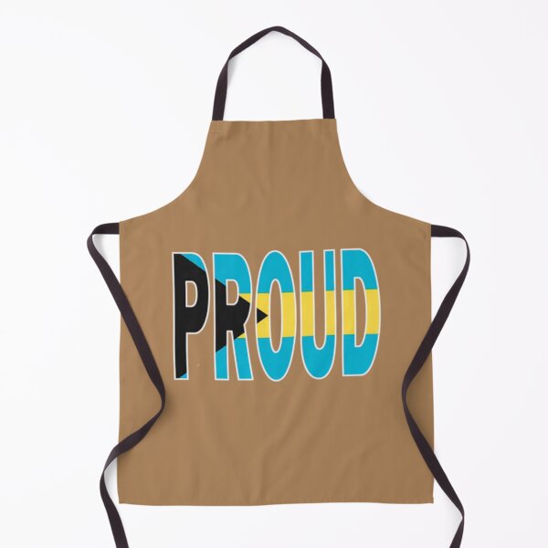 Item preview, The Bahamas Flag Design in The Word Proud - Soca Mode designed and sold by Soca-Mode.