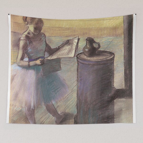 Item preview, Dancer Resting is a painting by Edgar Degas designed and sold by Bellathewilde.