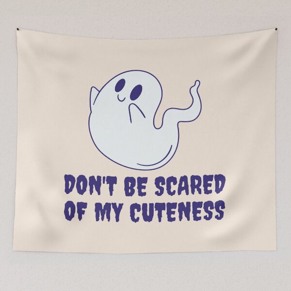 Item preview, CUTE HALLOWEEN GHOST (Dark Purple) designed and sold by Aurinkuu.