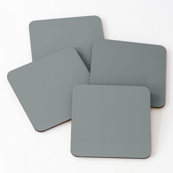 Item preview, Plain Steel Grey Shade, a Blue Grey, Trend Forecast Mineral shade. designed and sold by Alice-Mills.