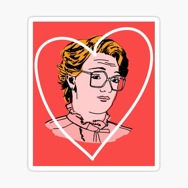 Stranger Things | Justice for Barb Sticker for Sale by Morgan-Elise