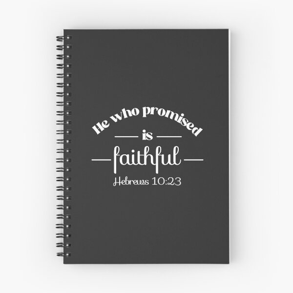 Item preview, Christian Design - He Who Promised is Faithful - Hebrews 10 23 designed and sold by simplydesignart.