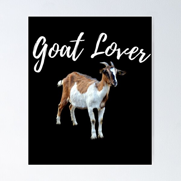 Item preview, Cute Brown and White Goat designed and sold by 37jlee.