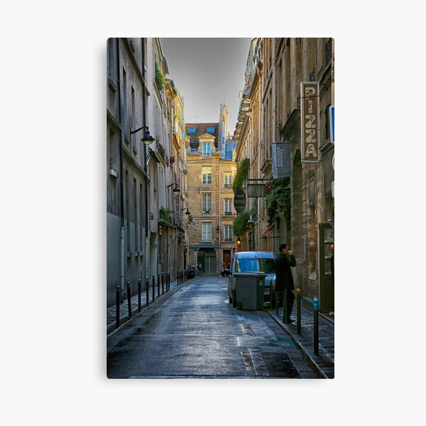 Waiting for his pizza Canvas Print
