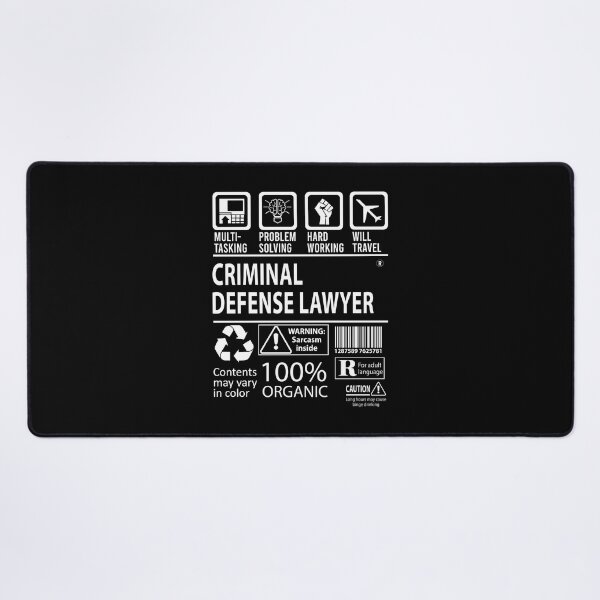 Item preview, Criminal Defense Lawyer T Shirt - Multitasking Job Gift Item Tee designed and sold by oldsbyisai.