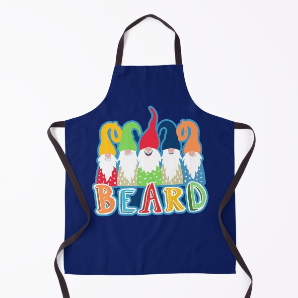 Item preview, Colorful Funny Christmas Gnomes World Beard Day Design designed and sold by BeeZBeez.