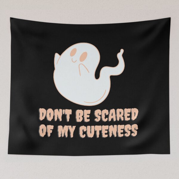 Item preview, CUTE HALLOWEEN GHOST (Light Orange) designed and sold by Aurinkuu.