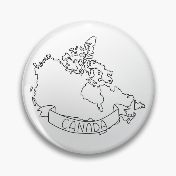 Item preview, Canada Home Country Map Outline designed and sold by SofiaSava01.