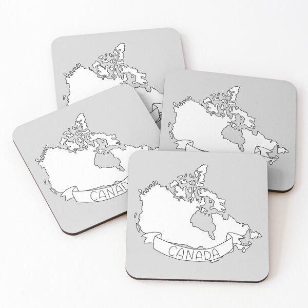 Item preview, Canada Home Country Map Outline designed and sold by SofiaSava01.