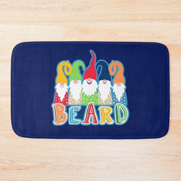 Item preview, Colorful Funny Christmas Gnomes World Beard Day Design designed and sold by BeeZBeez.