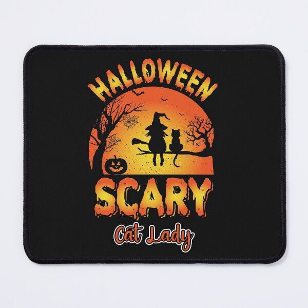 Item preview, halloween scary cat lady designed and sold by anthonybarr1205.