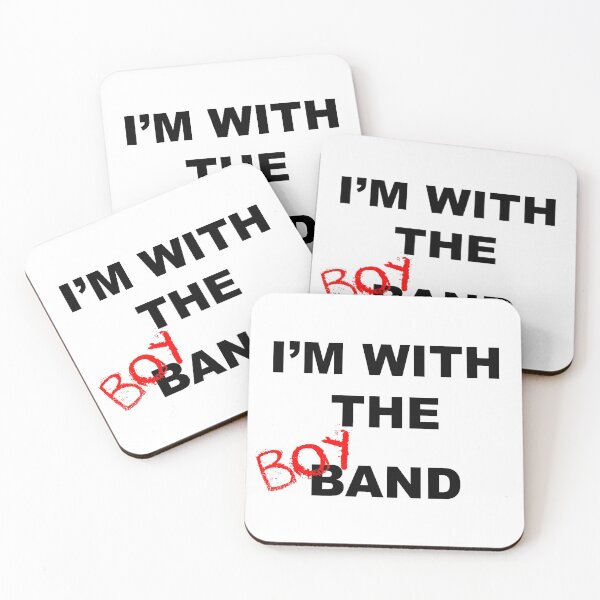 Item preview, I'm with the boyband - white designed and sold by xxxJxxx.