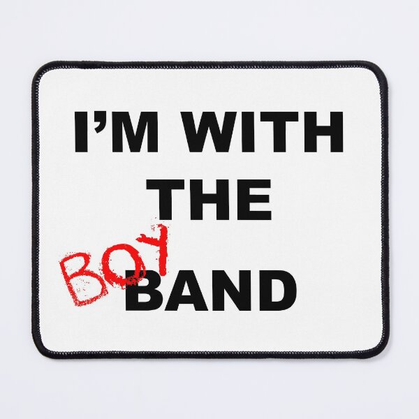 Item preview, I'm with the boyband - white designed and sold by xxxJxxx.